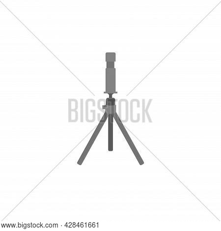Camera Tripod Clipart. Tripod Simple Vector Clipart. Tripod Isolated Clipart.