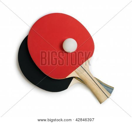 มีไม้เทนนิสเทนนิสสำหรับสีขาวพงษ์ปิงแยกต่างหาก