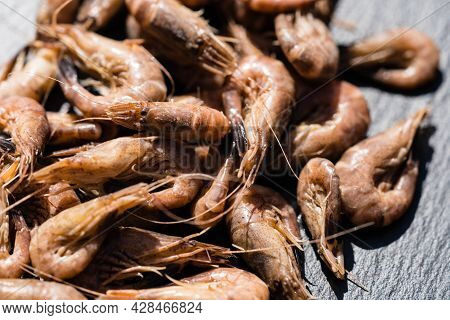 A Salad With Fresh North Sea Crabs