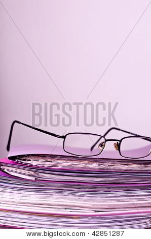 Files and glasses