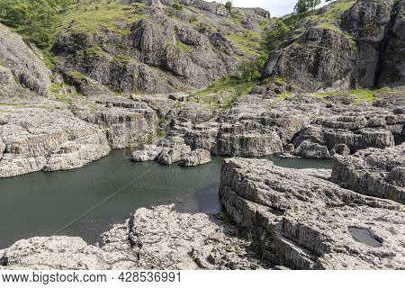 Sheytan Dere (shaitan River) Canyon Under The Dam Of Studen Kladenets Reservoir, Bulgaria