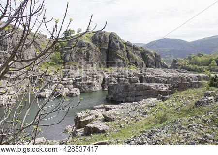 Sheytan Dere (shaitan River) Canyon Under The Dam Of Studen Kladenets Reservoir, Bulgaria