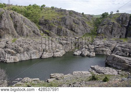 Sheytan Dere (shaitan River) Canyon Under The Dam Of Studen Kladenets Reservoir, Bulgaria