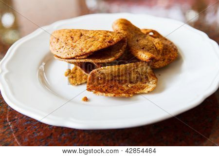 Peixe crocante