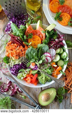Eating Vegetables Every Day Is Important For Health.