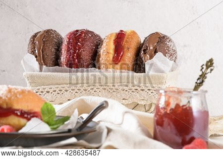 Portuguese Fried Dough With Sugar