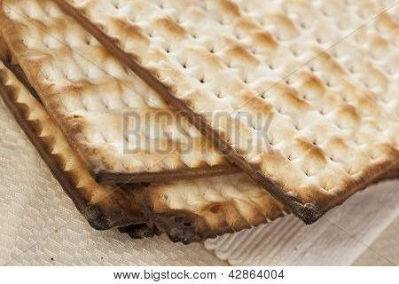 Zelfgemaakte koosjer matze Crackers