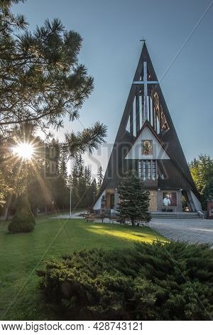 Bachledowka With The New Church Of The Pauline Fathers, A Place At The Foot Of The Tatra Mountains, 