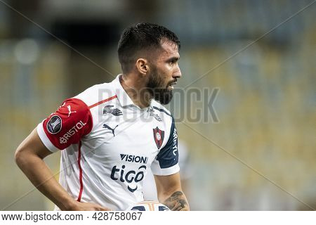 Rio, Brazil - August 3, 2021: Alberto Espinola Player In Match Between Fluminense Vs Cerro Porteno B