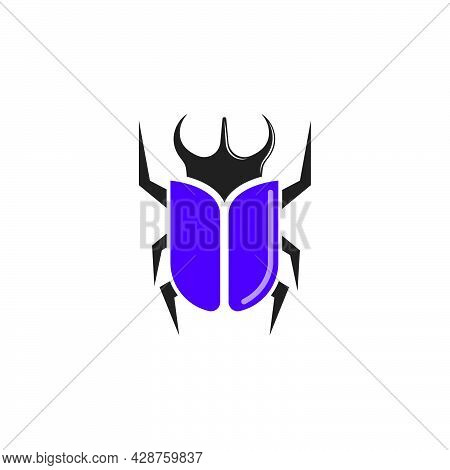 Beetle Icon Vector Illustration Design