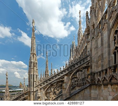 Tag af Milano Cathedra (Italien)