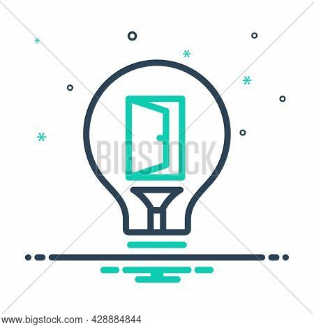 Mix Icon For Opportunity Convenience Eventuality Occasion  Career Chance Motivation Success Achievem