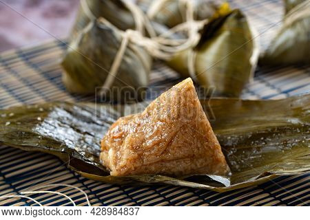 Chinese Glutinous Rice Dumplings Zongzi For Dragon Boats Festival