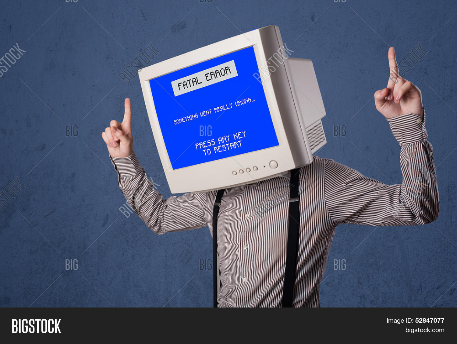 Person Monitor Head Image & Photo (Free Trial) Bigstock