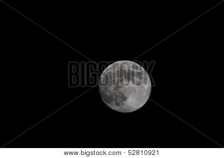 Full White Moon