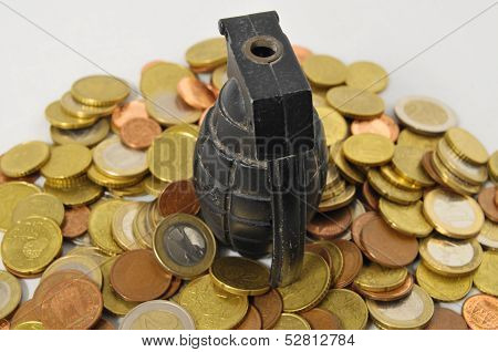 Money For War Concept