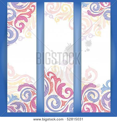 Set of Colorful Banners.