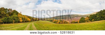 Autumn Landscape Panorama