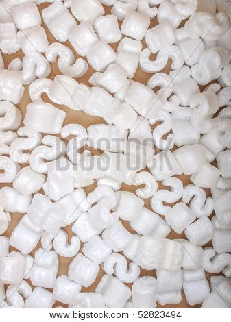 Polystyrene Beads Background