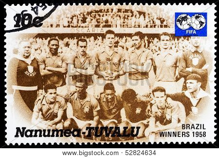 Post Stamp From Tuvalu