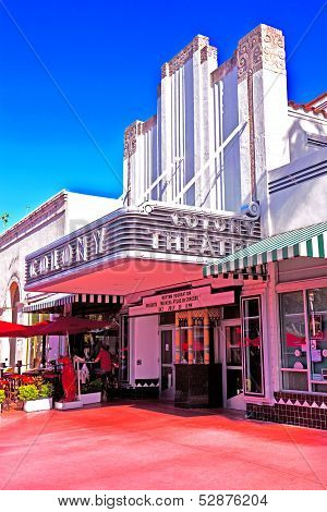 Famous Colony Art Deco Theater