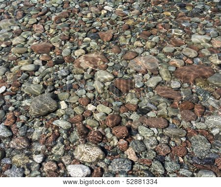 Colorful Pebbles Background