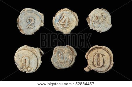 Old lead seals