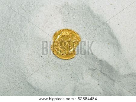 Old gold dollars