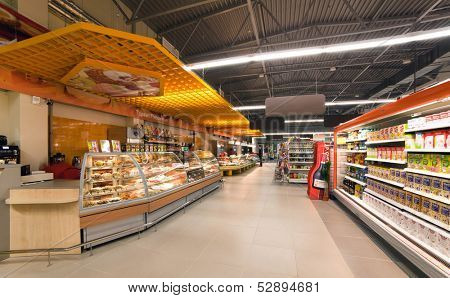 VITEBSK, BELARUS - JULY 19: Shopping center 