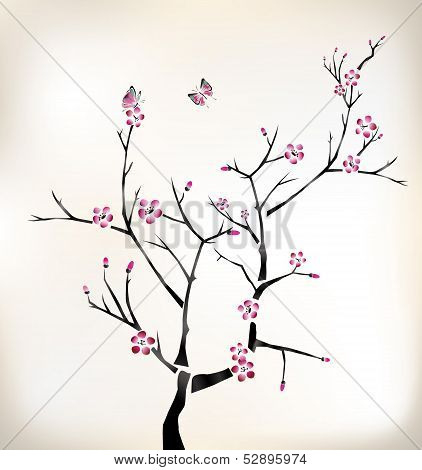 blossom painting