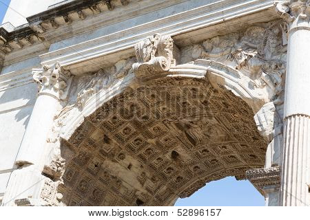 Arch Of Titus Up Close