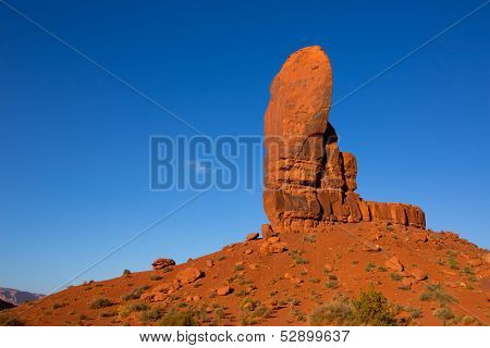 Monument Valley The Thumb Cly butte National park Utah