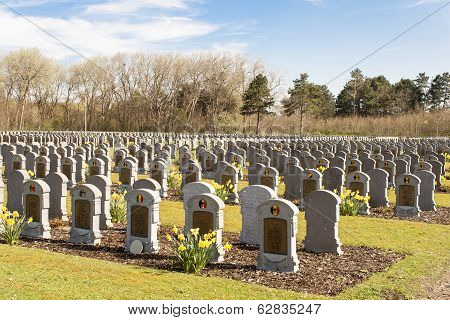 Cemetery Belgian Soldiers World War One