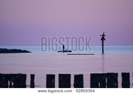 Violet Evening Bay