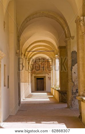Abbey of St. Michele Arcangelo. Montescaglioso. Basilicata.