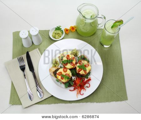 Ricotta Proscuitto tærter