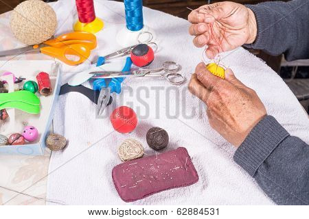 Crafting Leather Balls