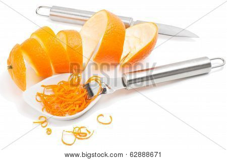Zest And Peel Of Orange
