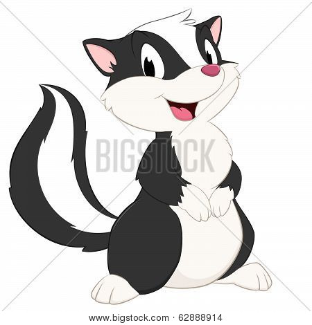 Cartoon Skunk