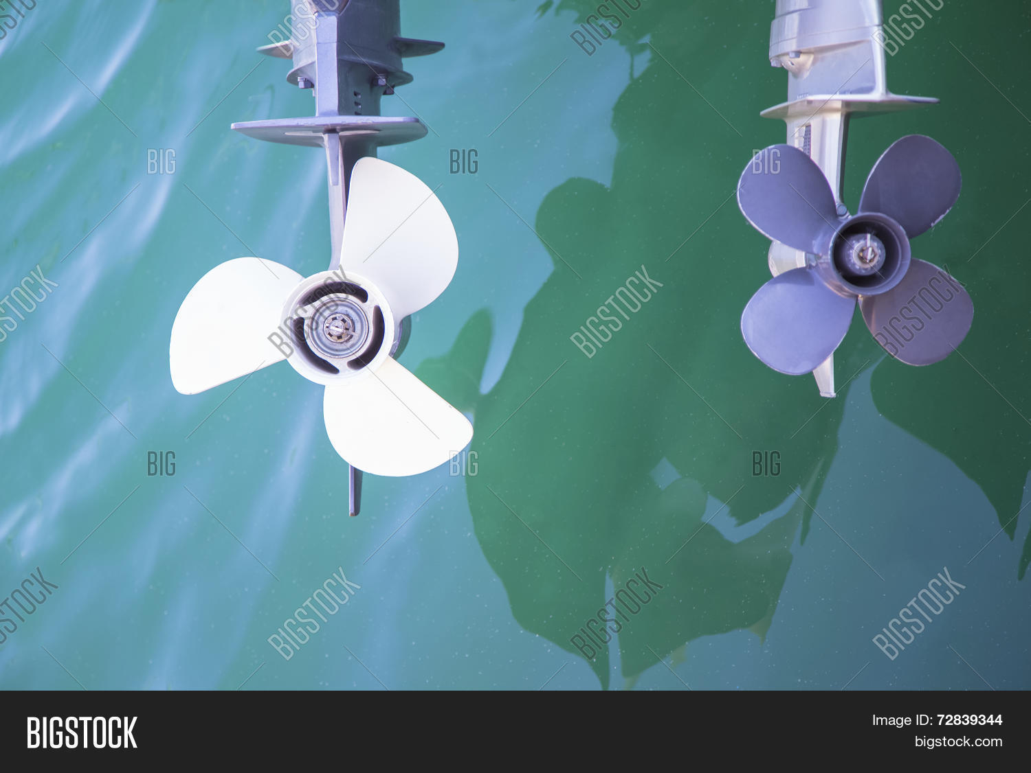 Propellers On Water Image & Photo (Free Trial) Bigstock