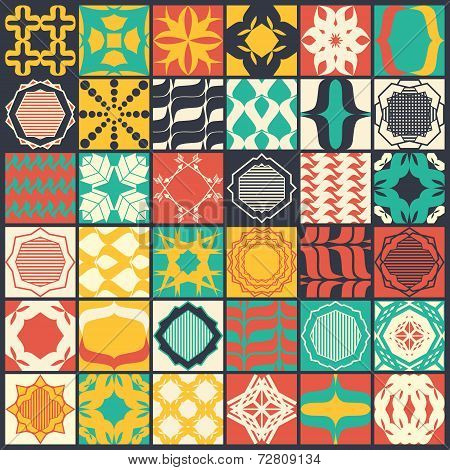 Big Set Of Seamless Patterns