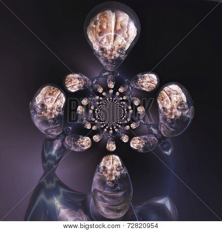 Surreal Human Brain