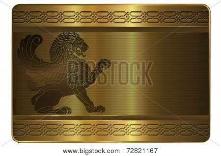 Gryphon Gold Card Template