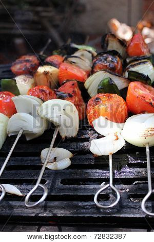 Vegetable brochettes