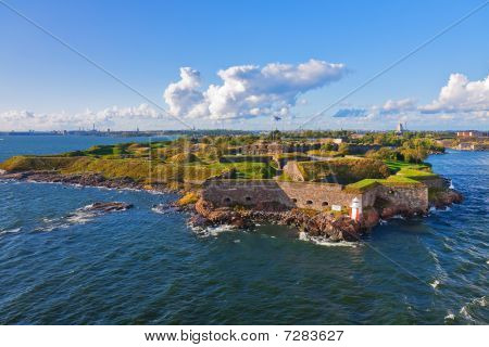 Suomenlinna-fæstningen i Helsinki, Finland