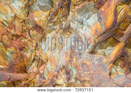 Red Marble rock