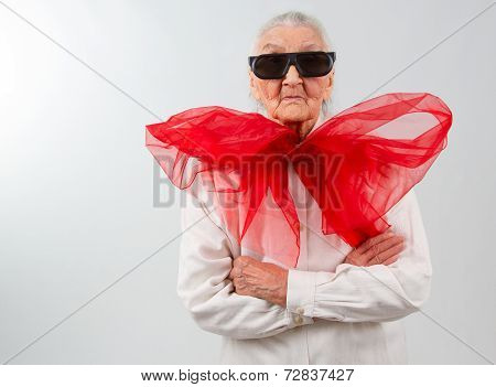Grandma With A Bizarre Style