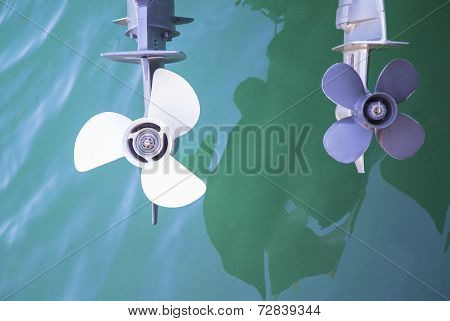 Propellers On Water