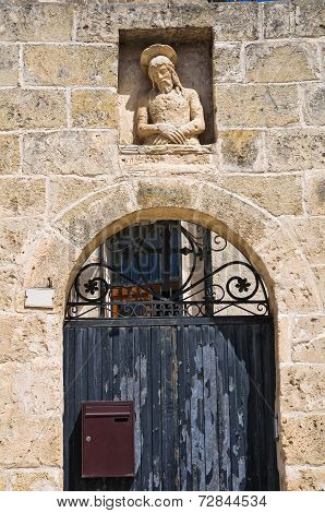 Mother Church of Laterza. Puglia. Southern Italy.