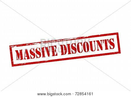 Massive Discounts